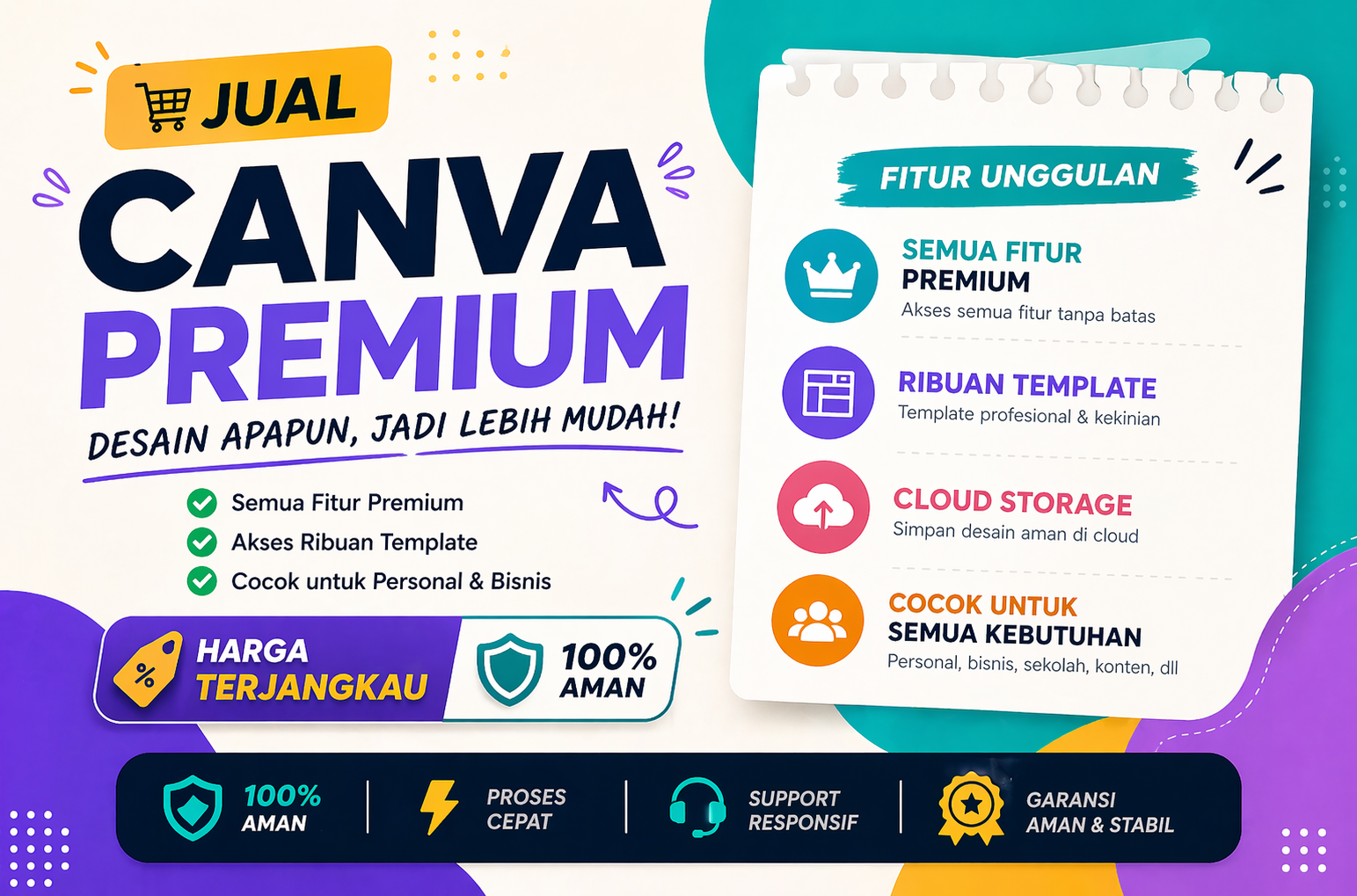 Canva Premium 1 Bulan
